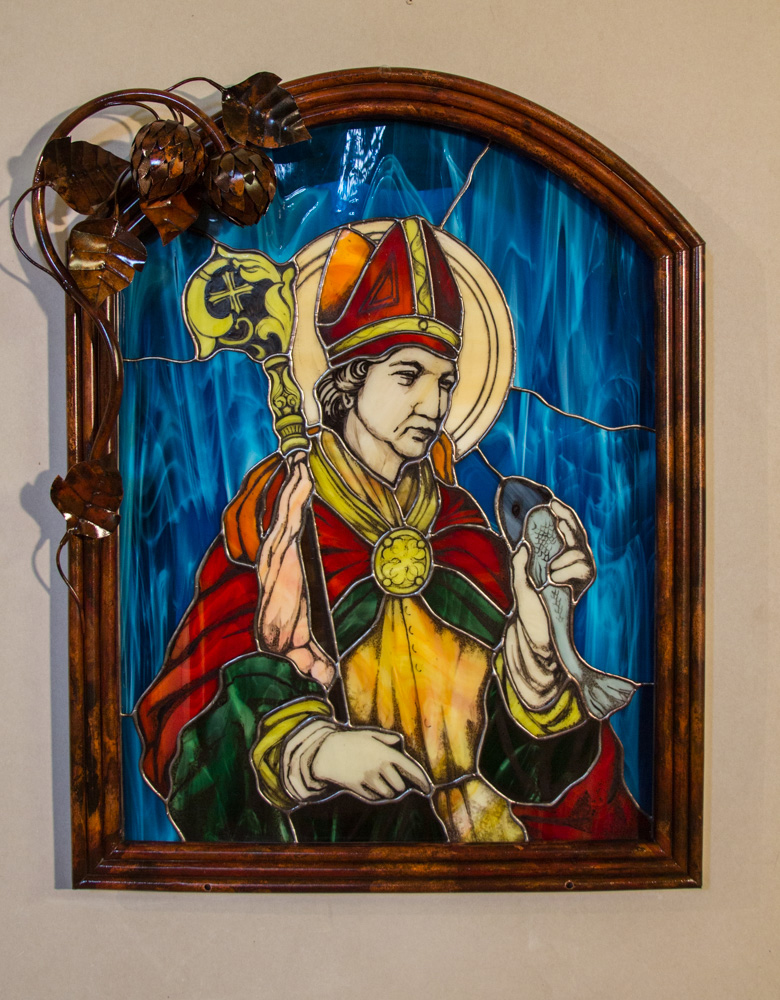 witraż św. Arnulf, patron piwowarów (60 z 1)