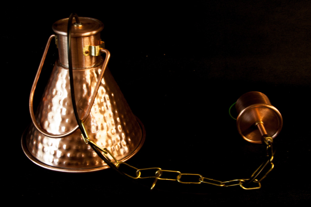 copper lamp pendant fi 20 cm